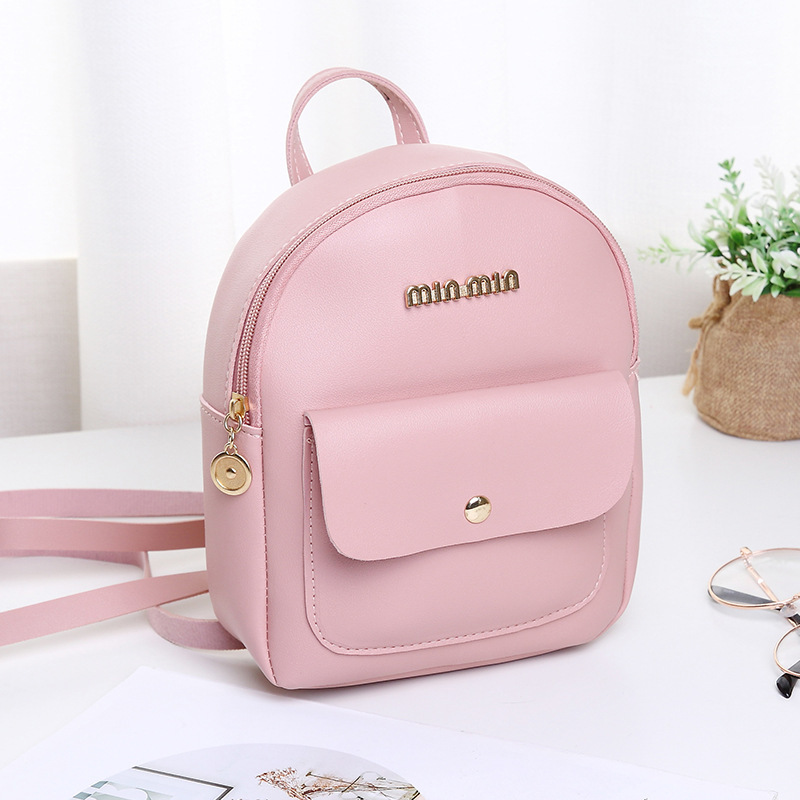 Mini Backpack Letter Large Capacity Small Backpack - Image 2