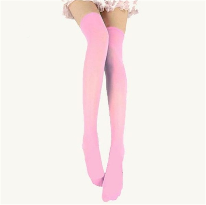 Thigh Socks Cute High Stockings Student Color Stockings - Image 4