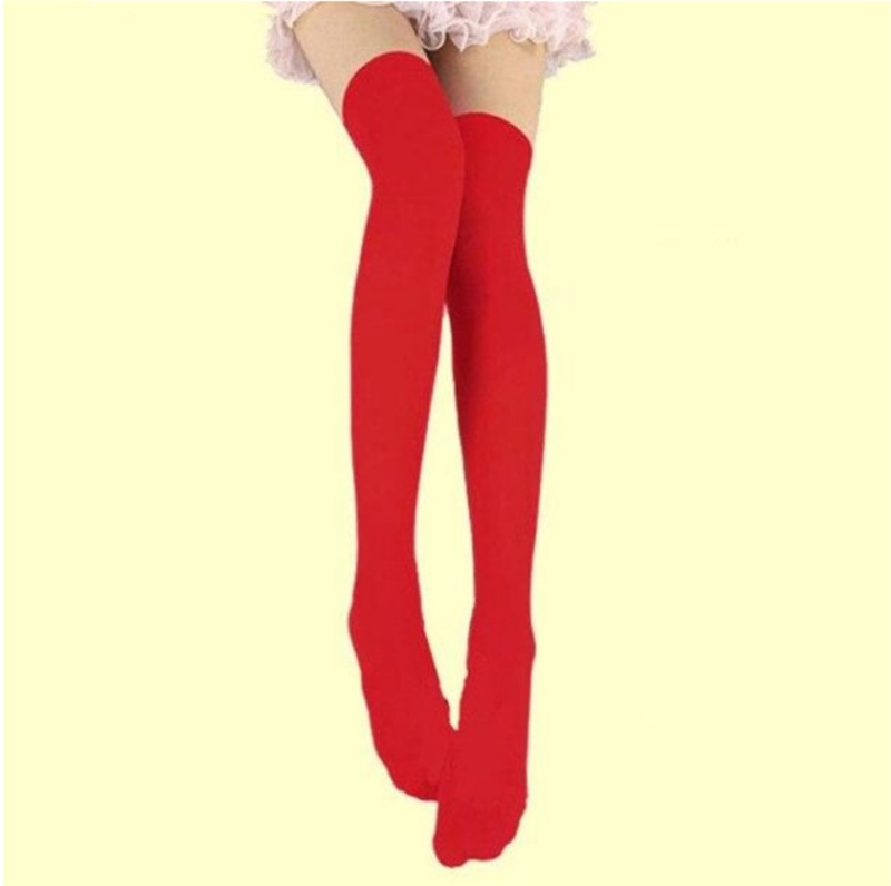 Thigh Socks Cute High Stockings Student Color Stockings - Image 8