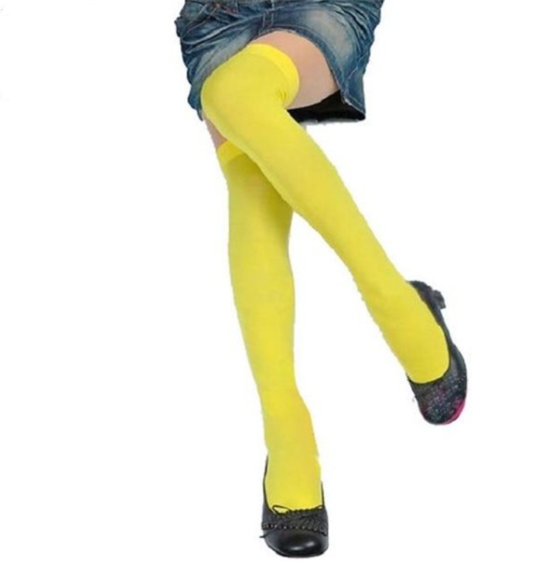 Thigh Socks Cute High Stockings Student Color Stockings - Image 9