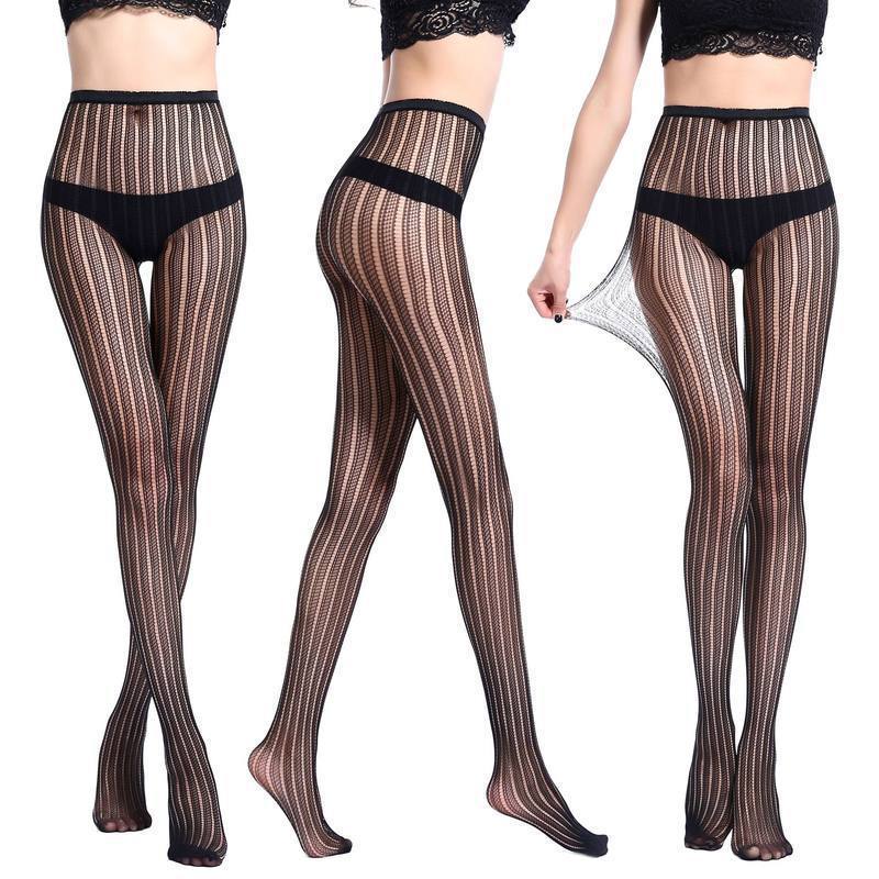 Base Stockings Semi-permeable Lace Sexy Polyester Stockings Net Pants - Image 9