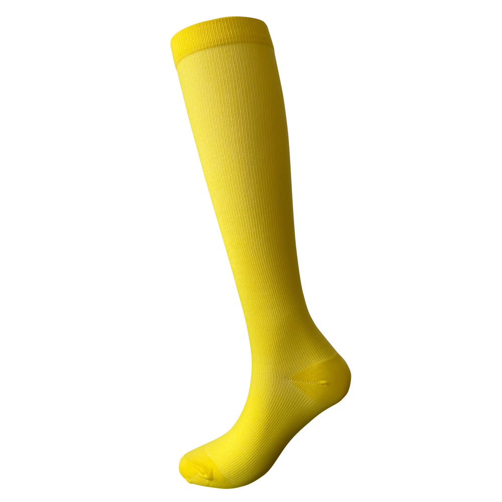 Solid Color Sports Compression Stockings Fitness Running Stockings - Image 10