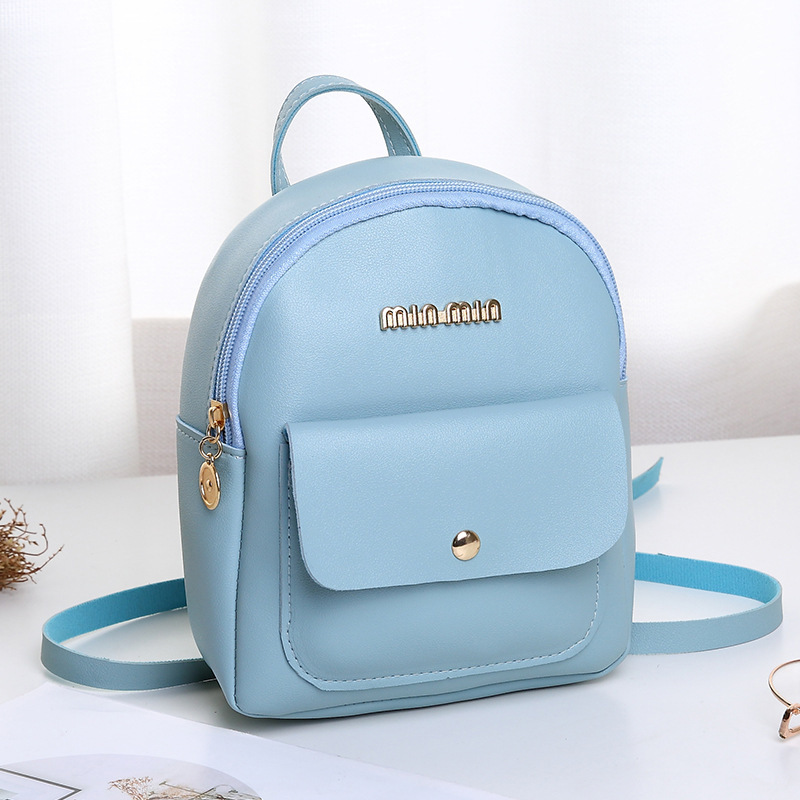 Mini Backpack Letter Large Capacity Small Backpack - Image 5