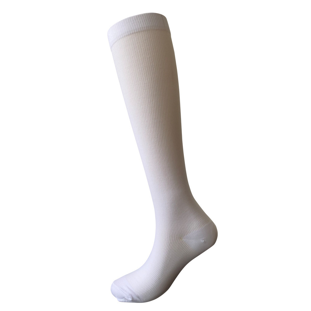 Solid Color Sports Compression Stockings Fitness Running Stockings - Image 7