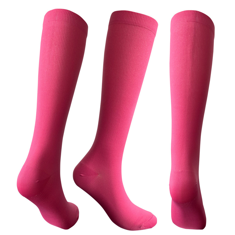 Solid Color Sports Compression Stockings Fitness Running Stockings - Image 2