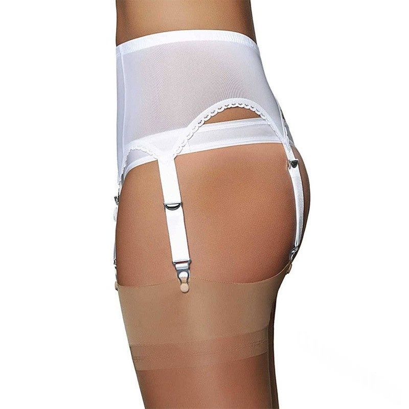 Plus-size Sexy Lingerie Set With Stockings And Garters - Image 3
