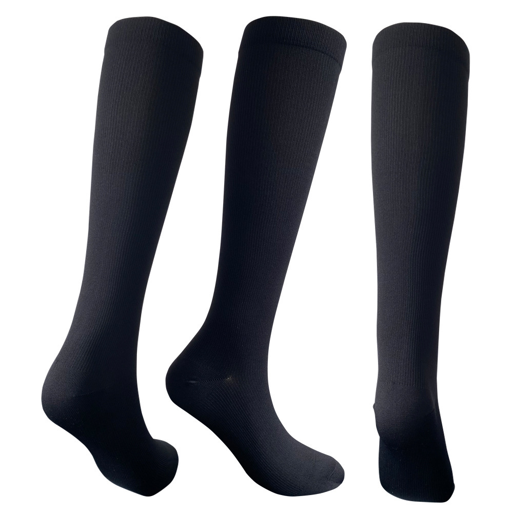Solid Color Sports Compression Stockings Fitness Running Stockings - Image 3